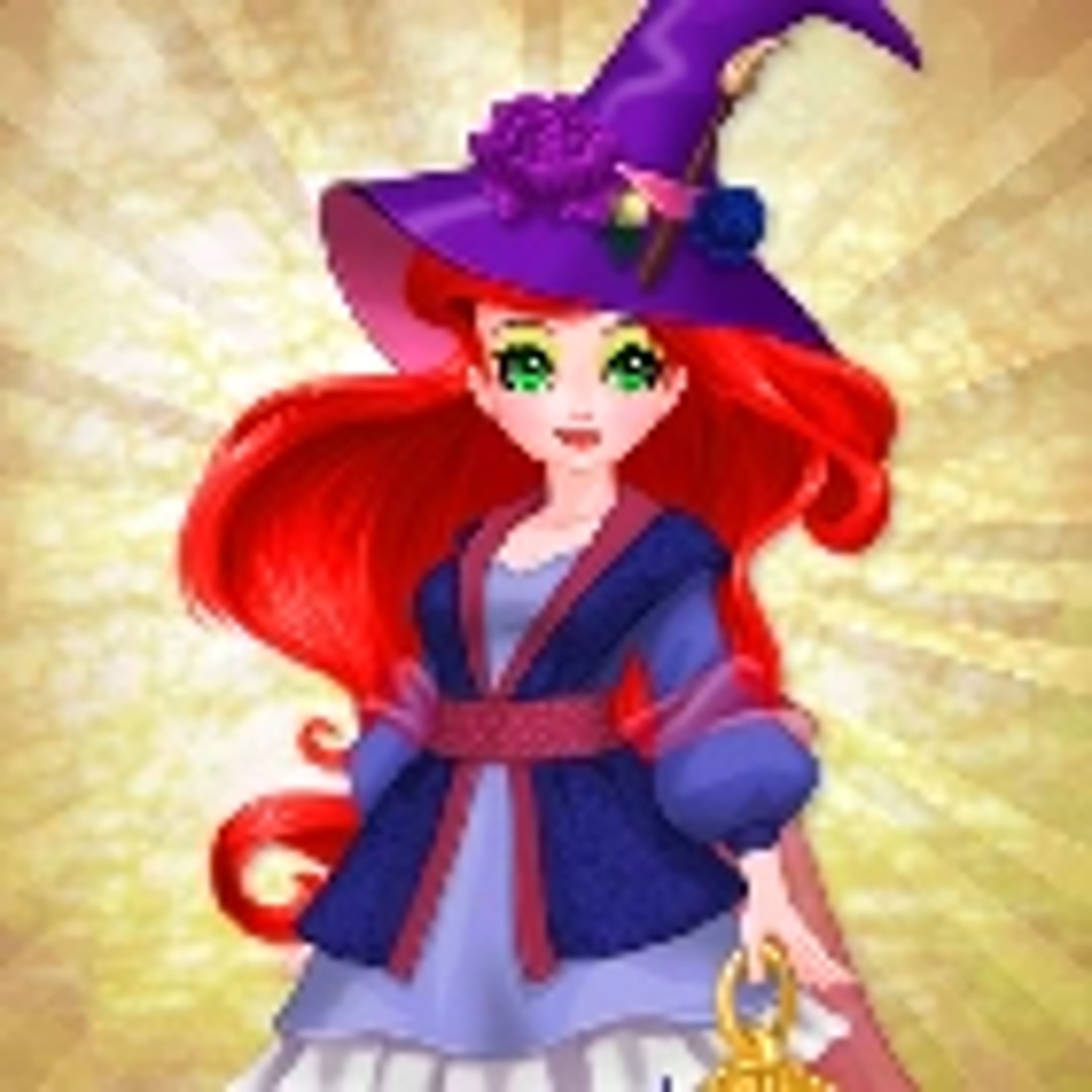 Cute Witch Princess