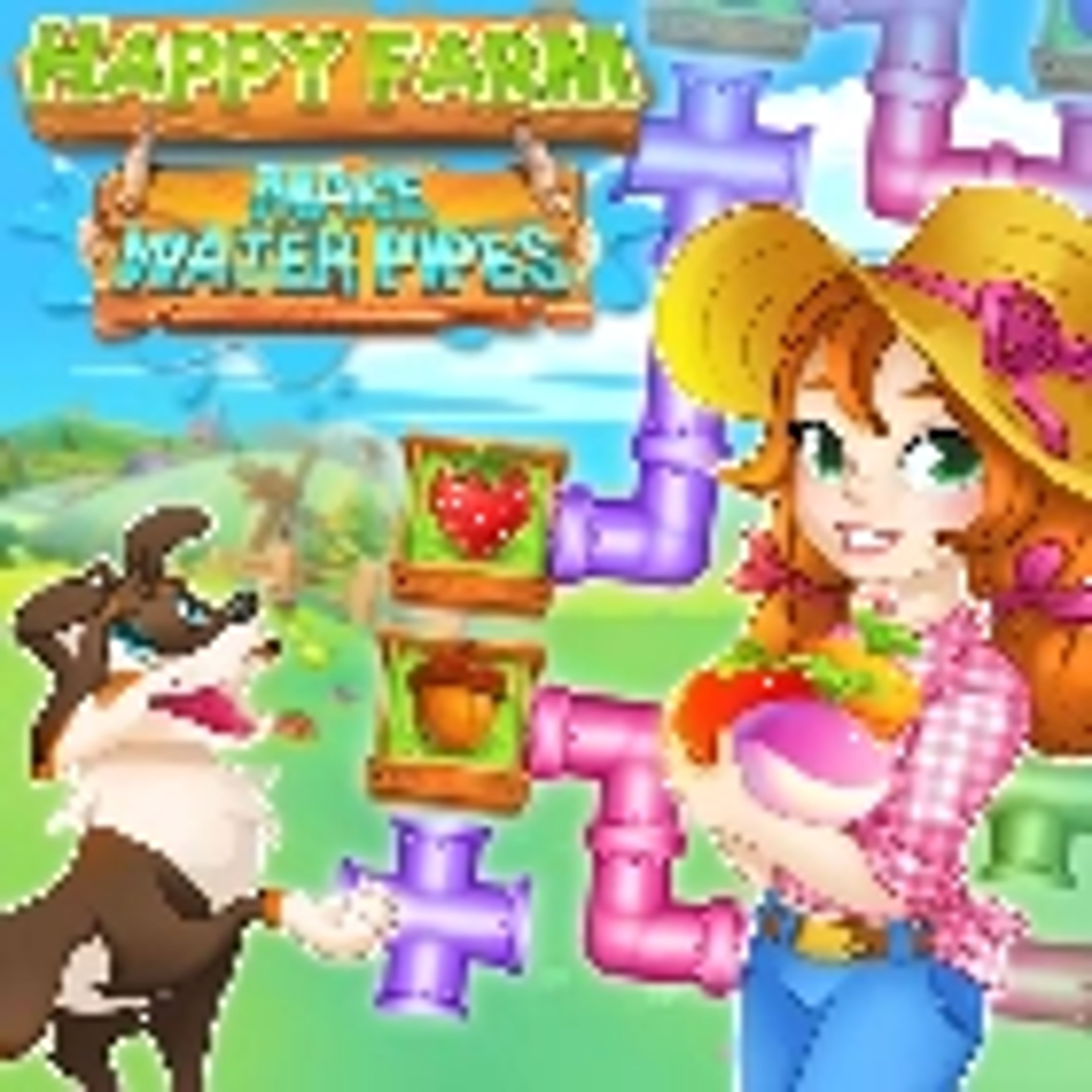 Happy farm make water pipes