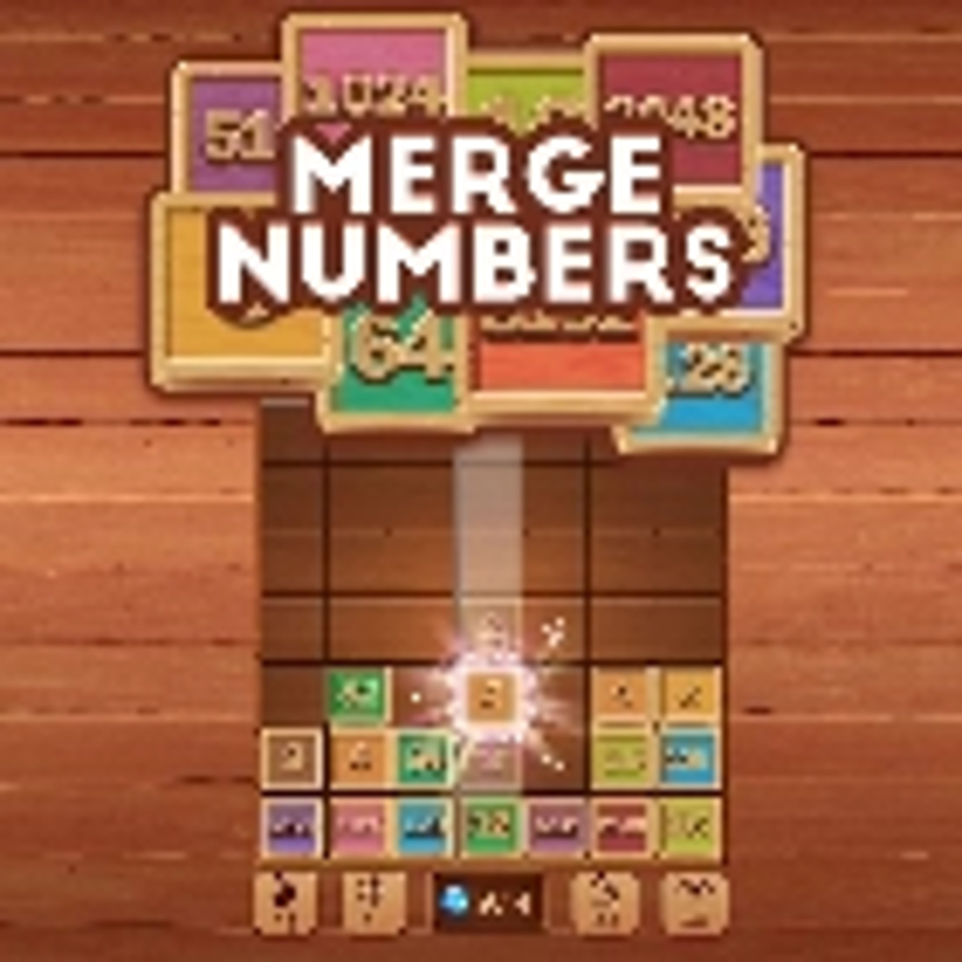Merge Numbers Wooden edition