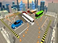 American Modern Bus Parking : Bus Game Simulator 2020