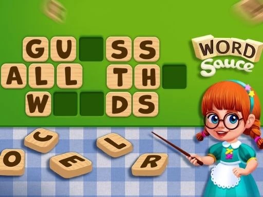 5 letter word containing sauce